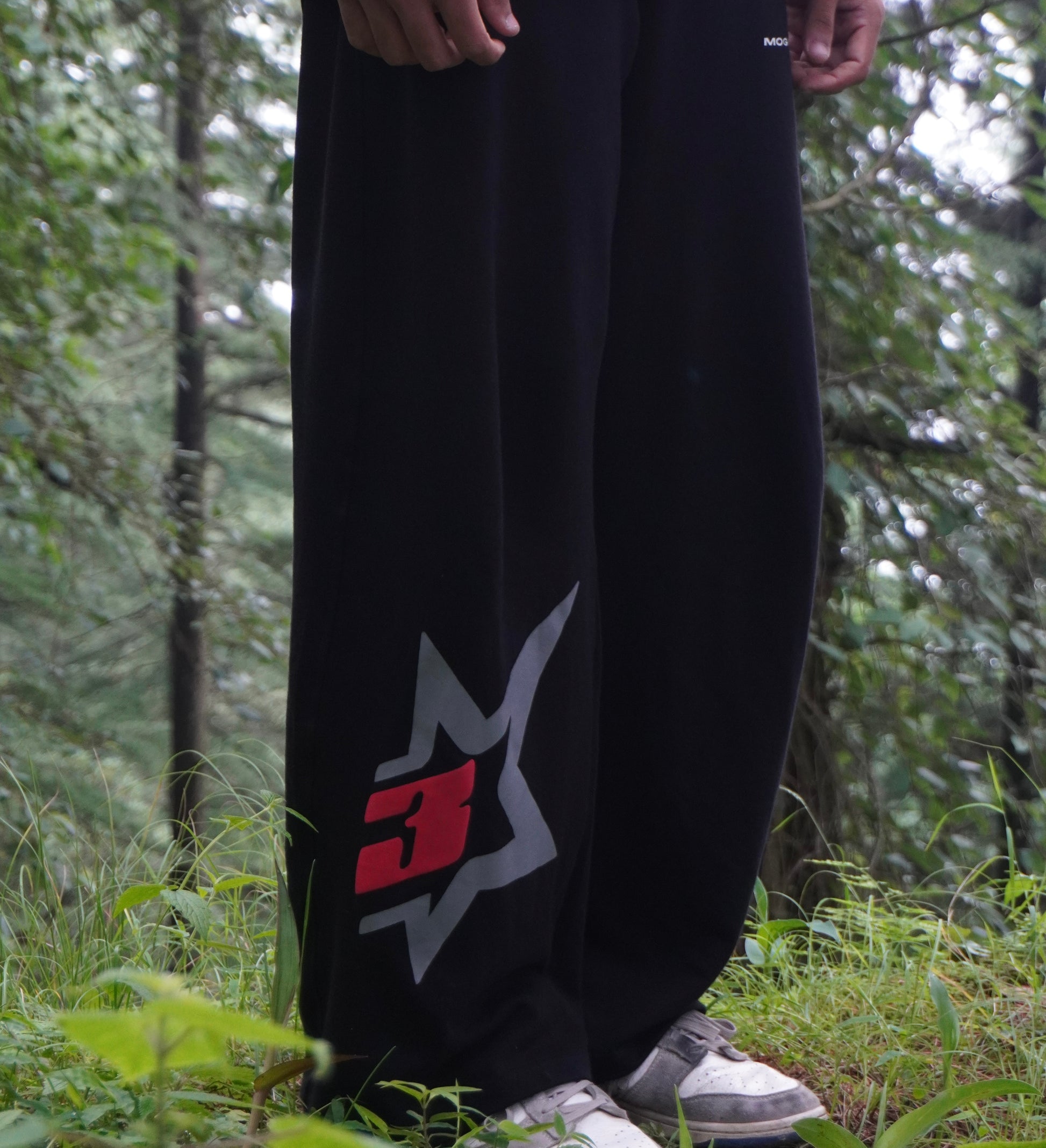Mogg Dawgs Baggy Black Lower