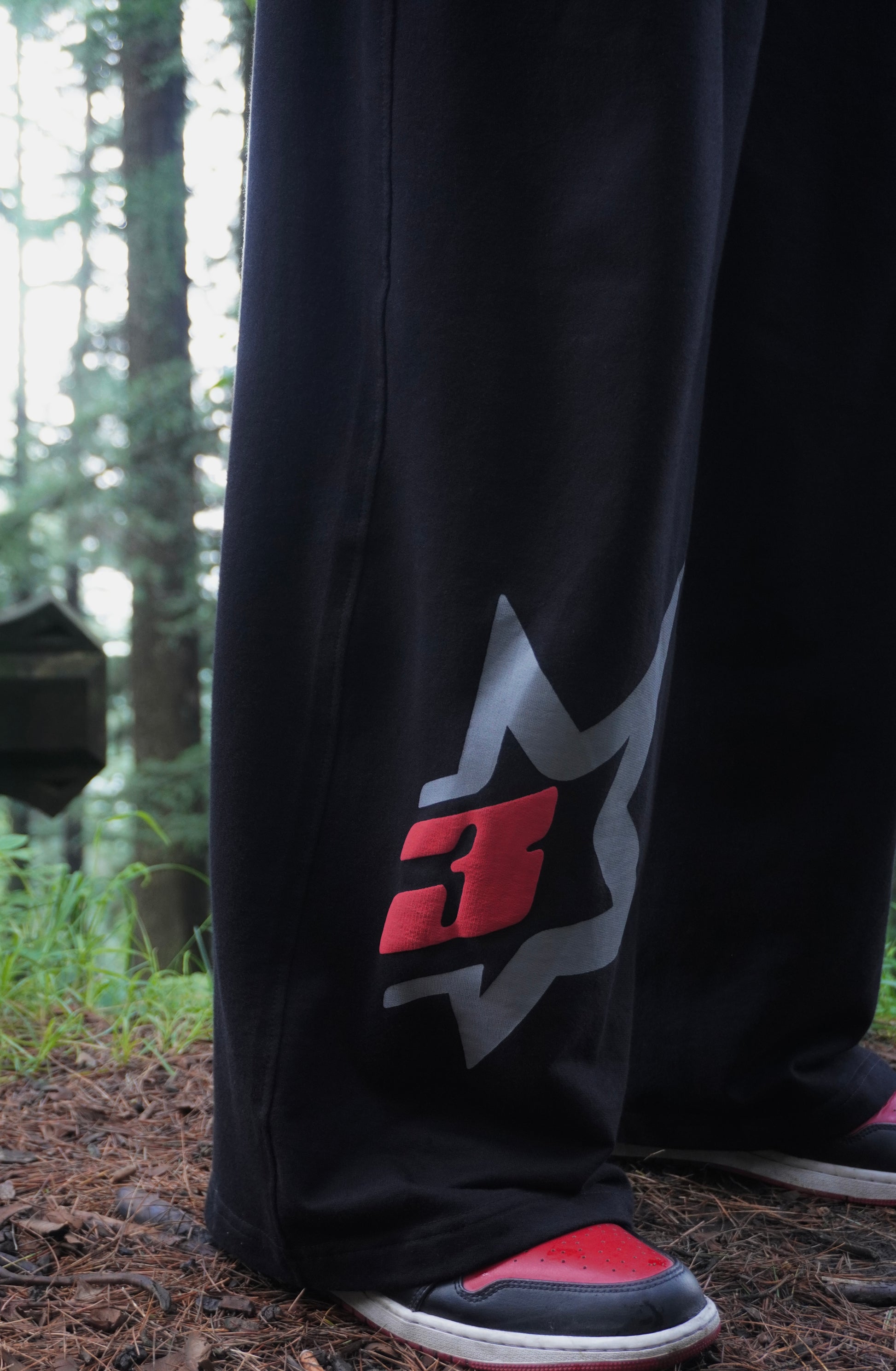 Mogg Dawgs Baggy Black Lower